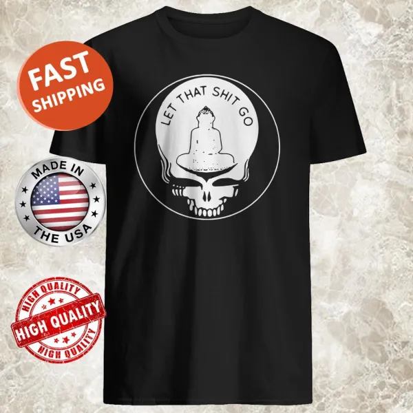 Typography shirt with Grateful Dead message