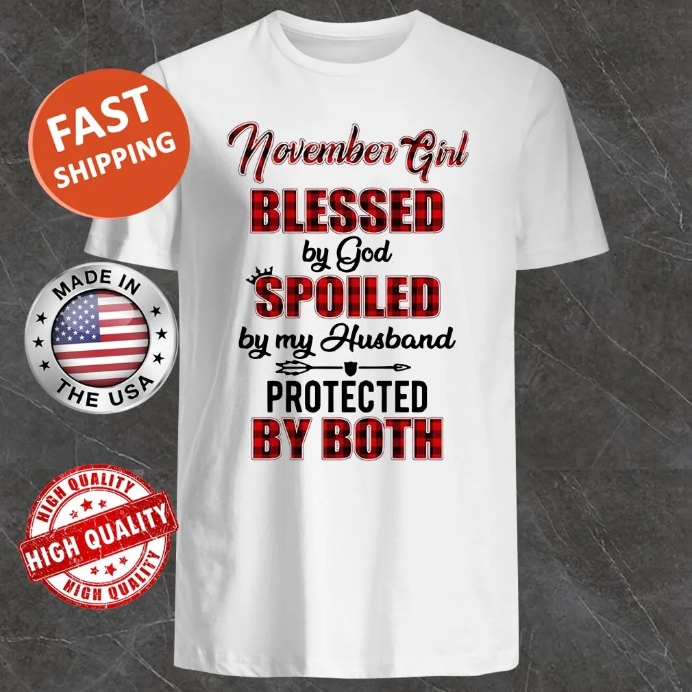 Wholesome shirt for November girls with a family-oriented message.