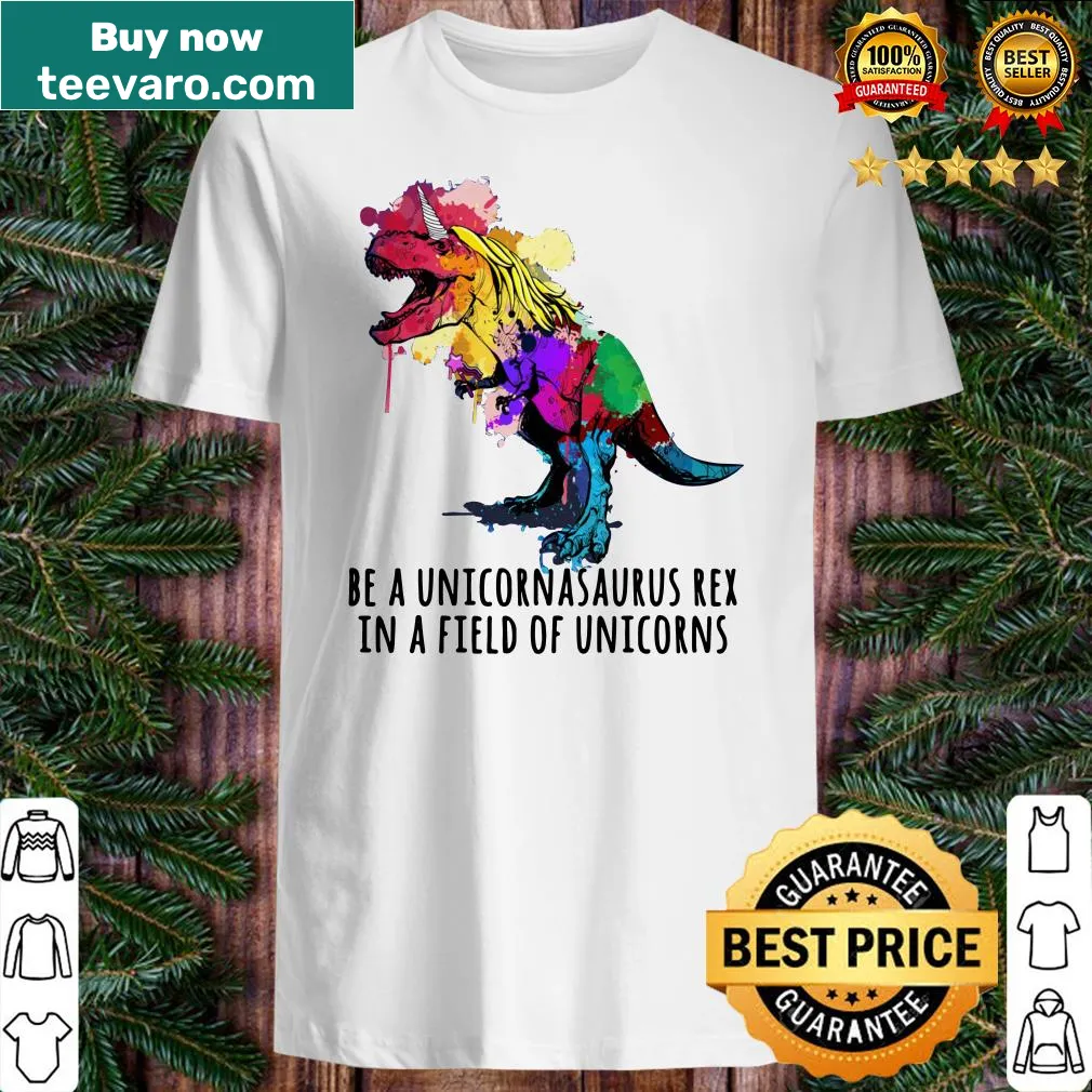 Funny hoodie with a unicorn and dinosaur design