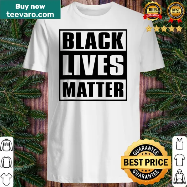 Black Lives Matter shirt promoting equality and social justice