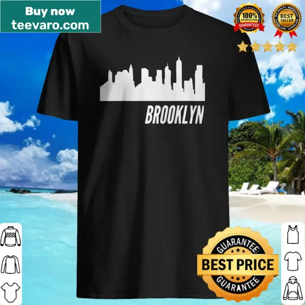 Brooklyn-themed t-shirt with bold typography celebrating the borough