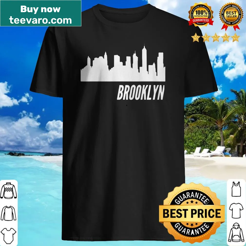 Brooklyn-themed t-shirt with bold typography celebrating the borough
