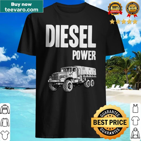 Soviet Kraz 255 6x6 truck shirt featuring diesel power theme