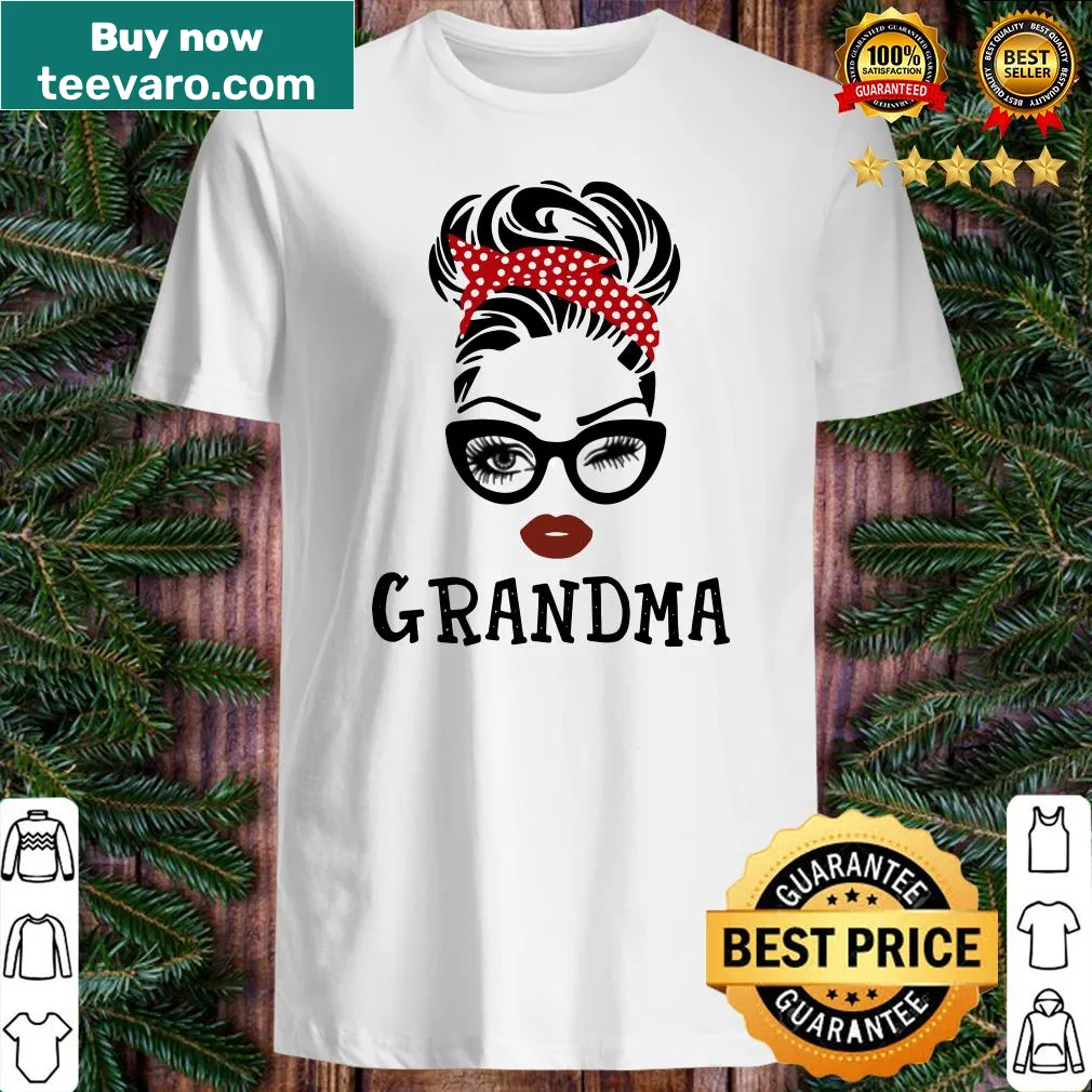 Shirt celebrating the bond between a girl and her grandma