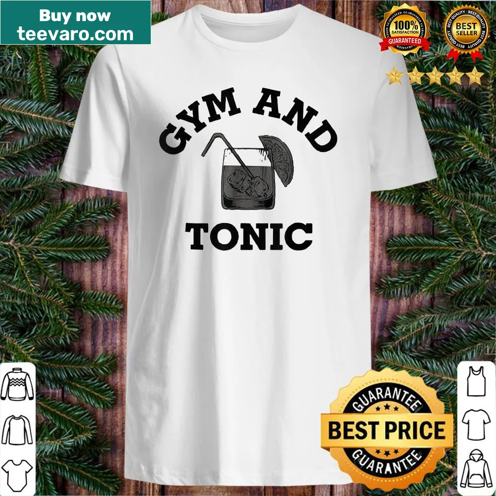 Playful Gym and Tonic shirt for fitness lovers