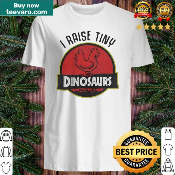 Cute shirt featuring tiny dinosaur illustrations