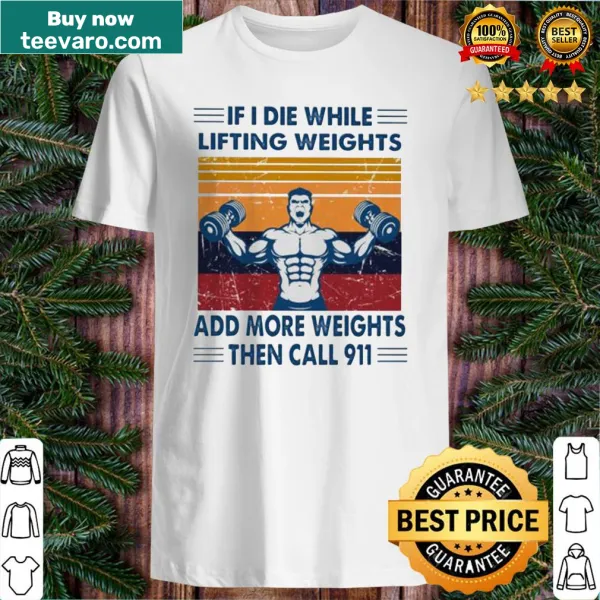 Funny gym shirt with humorous weightlifting message
