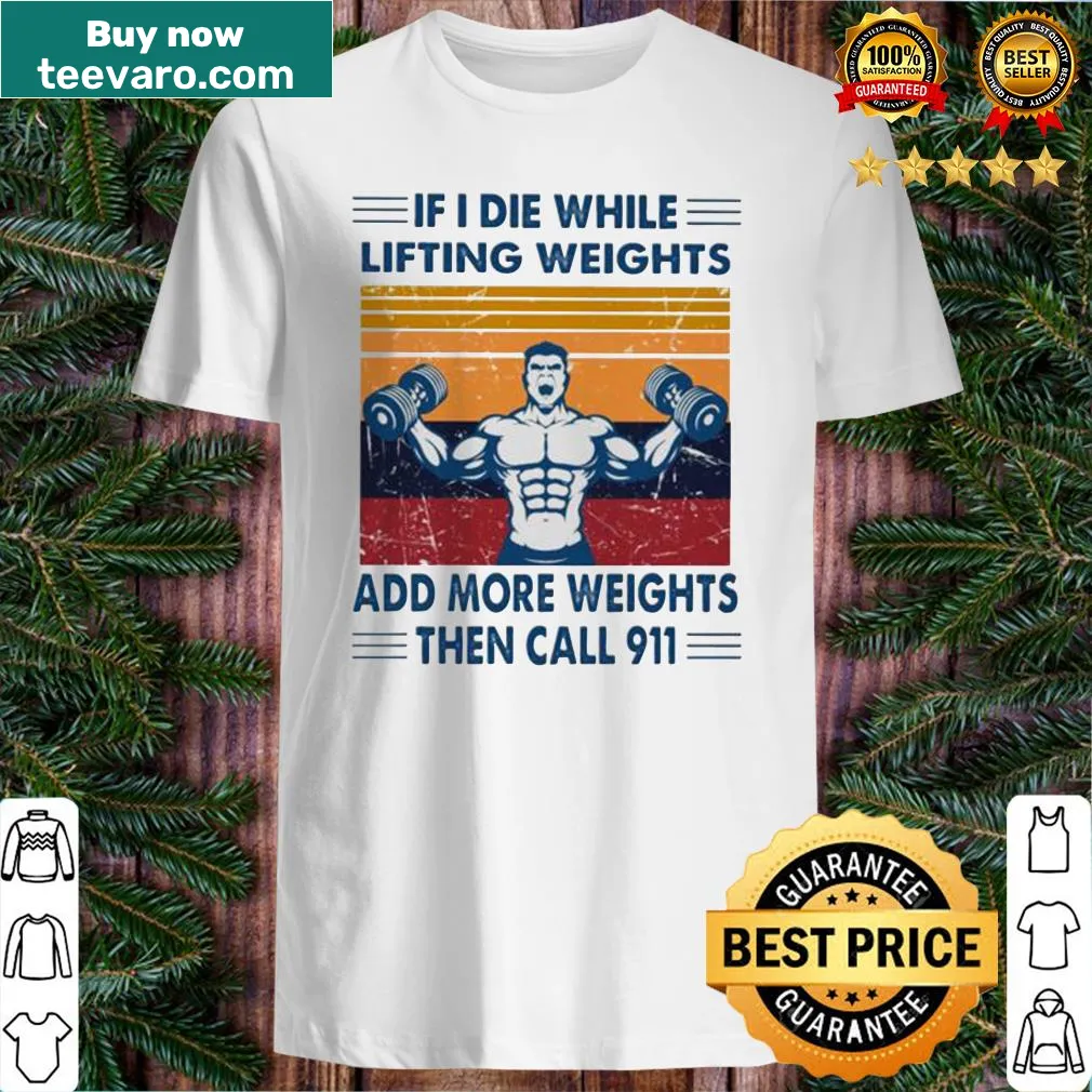 Funny gym shirt with humorous weightlifting message