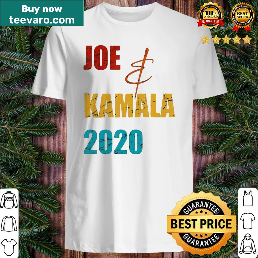 Illustrative shirt featuring Joe Biden and Kamala Harris
