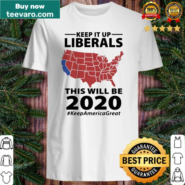 Sarcastic political shirt with hashtag about 2020
