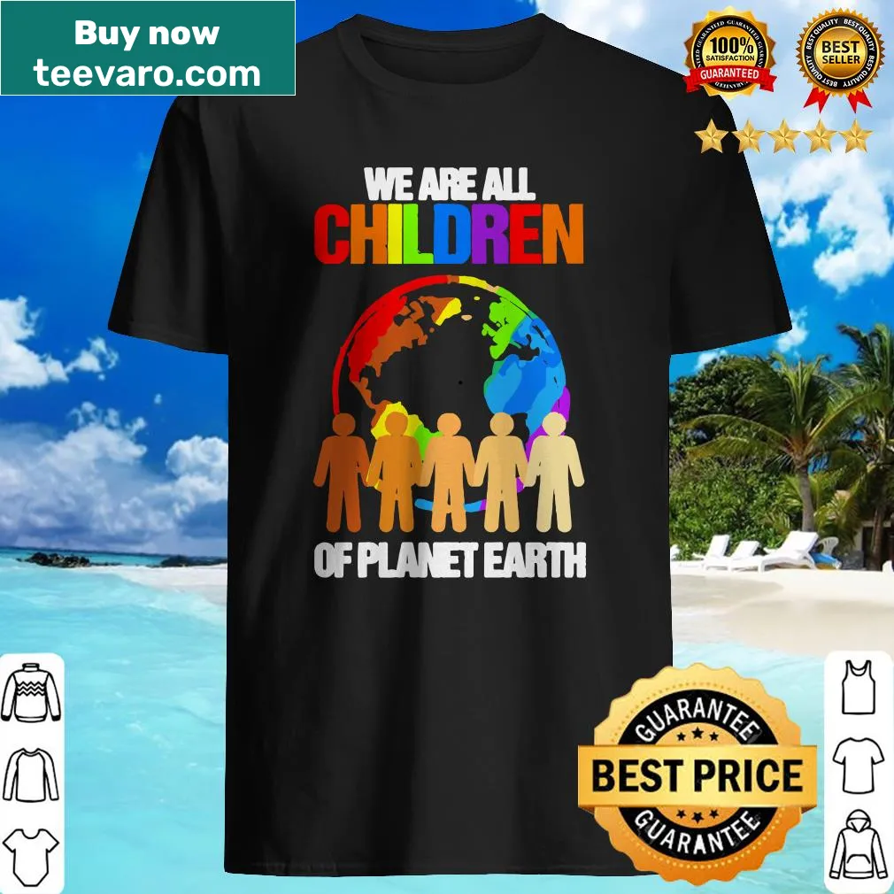 Inclusive shirt with message promoting unity and acceptance