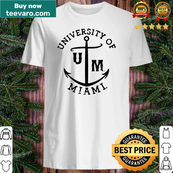 Miami Hurricanes NCAA logo T-shirt for fans