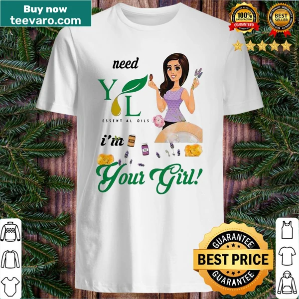 Young Living Essential Oils consultant shirt with clear text