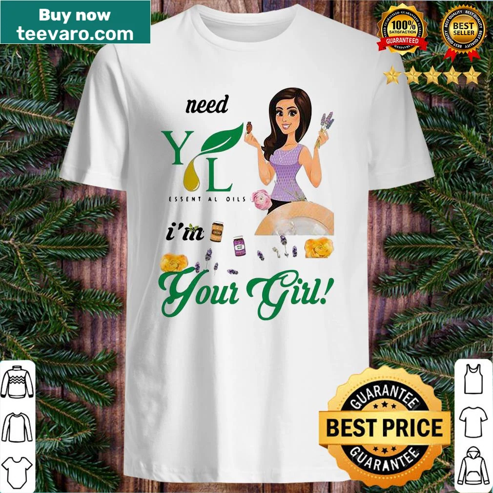 Young Living Essential Oils consultant shirt with clear text