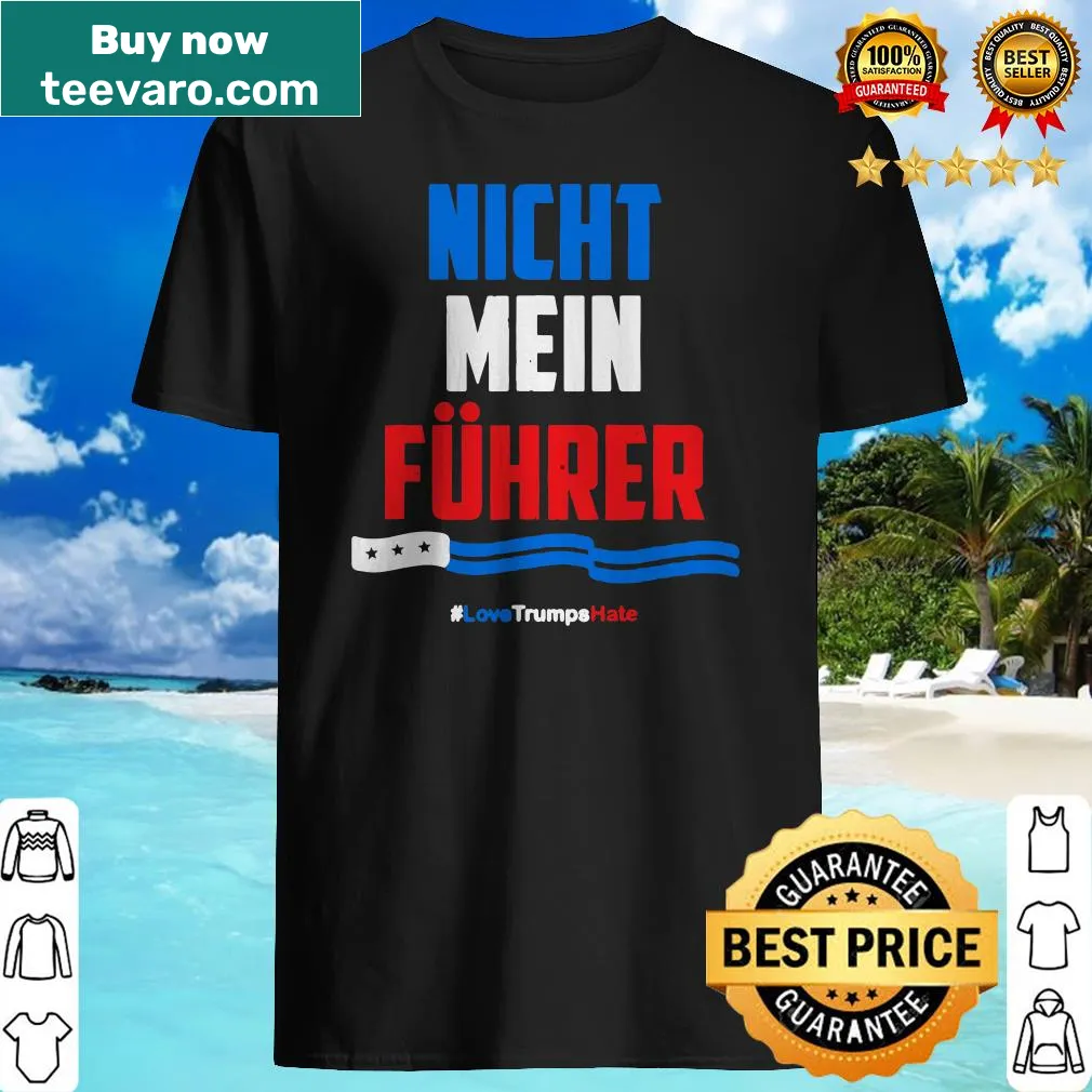 Political shirt with 'Not My President' message