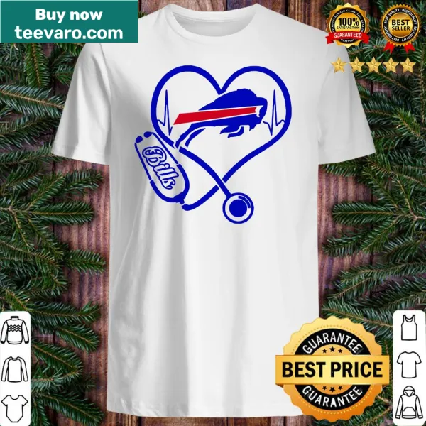 Nurse shirt combined with Buffalo Bills theme
