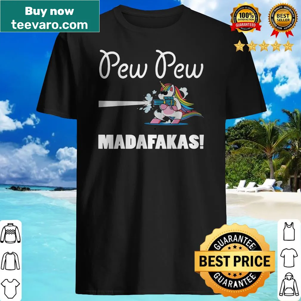Playful T-shirt featuring a unicorn and fun text