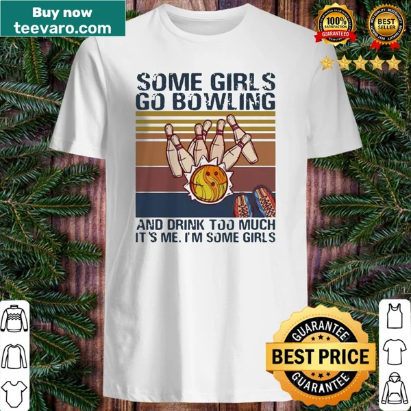 Retro graphic shirt celebrating bowling and enjoying life