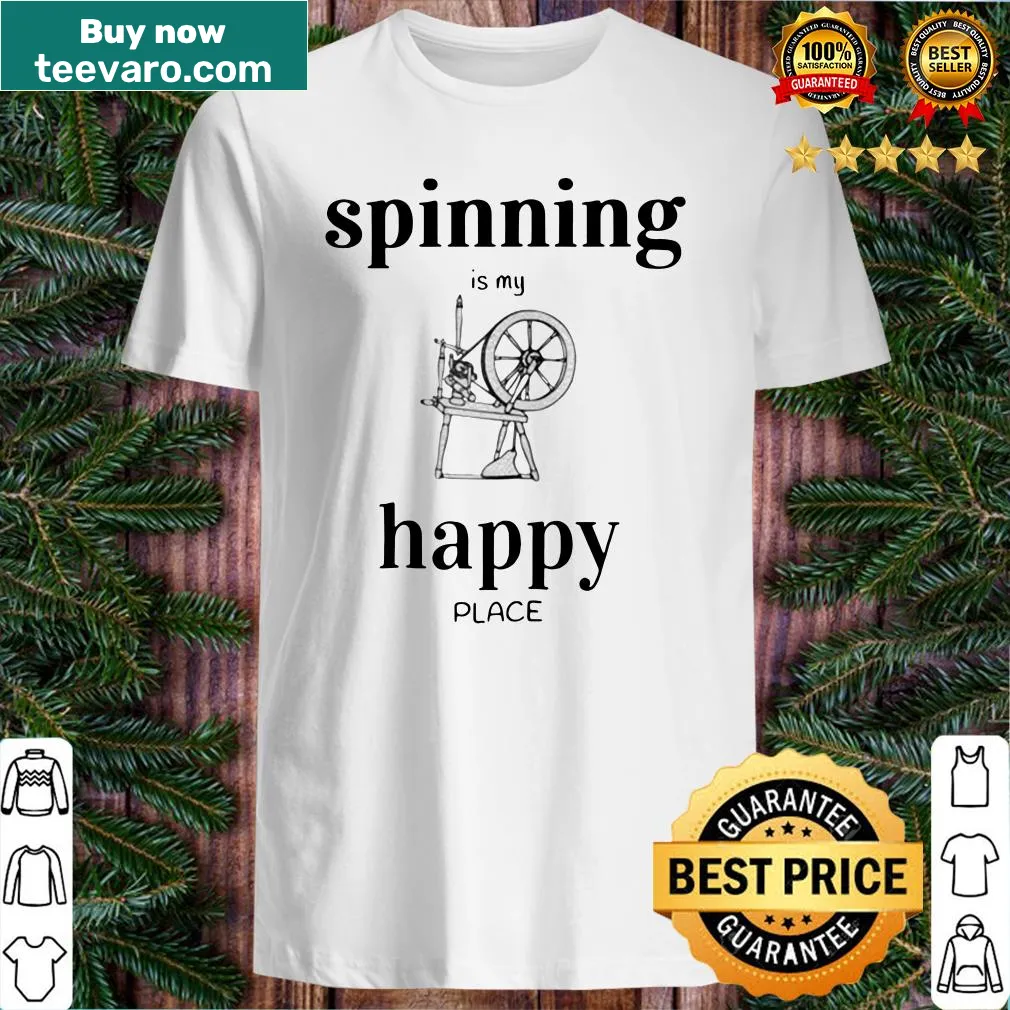 Inspirational shirt for spinning enthusiasts