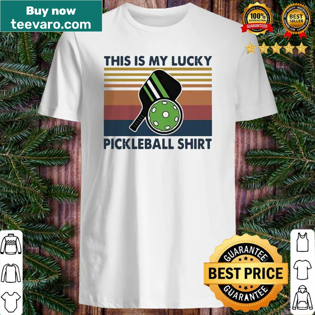 Vintage retro pickleball t-shirt with a playful slogan