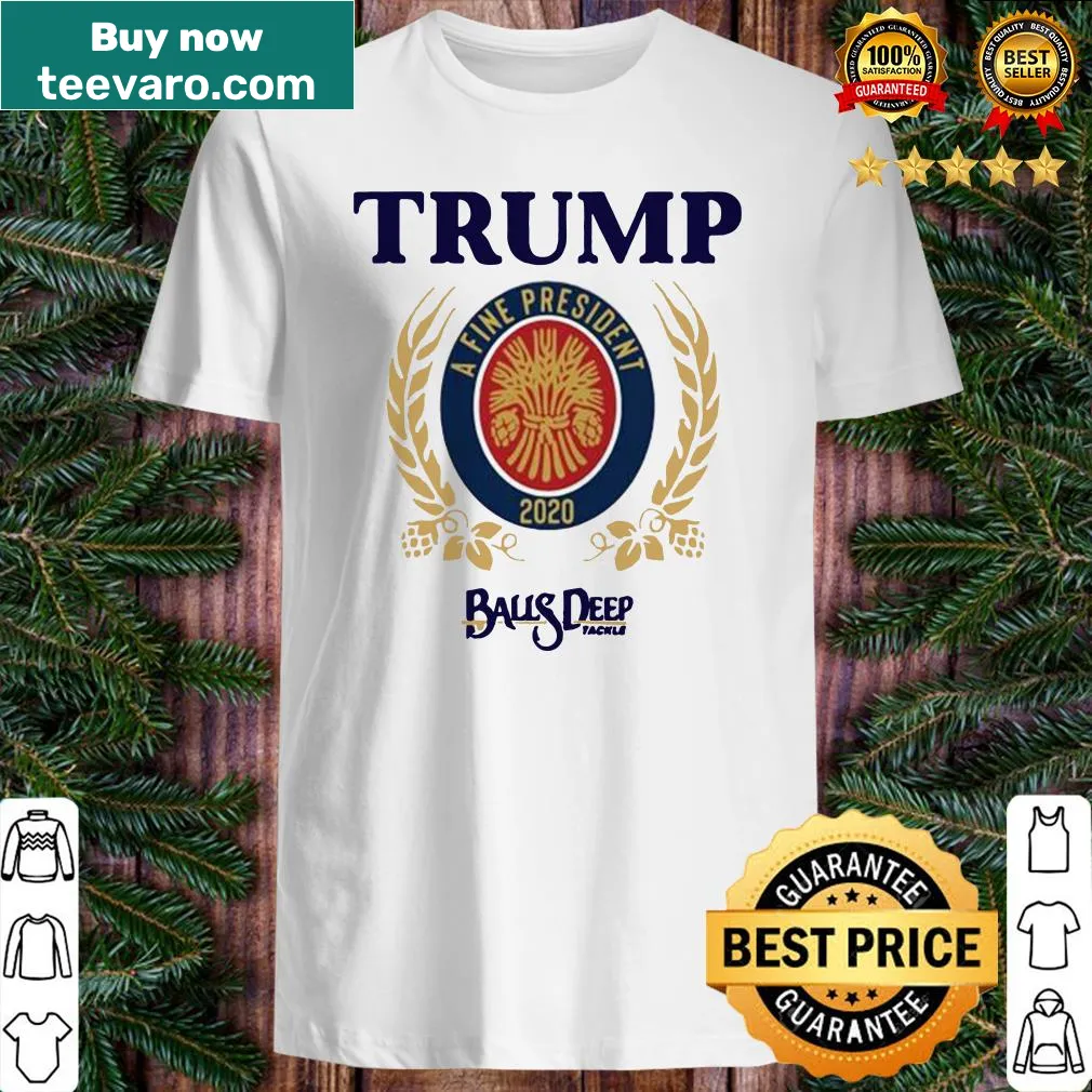Edgy shirt with humorous Trump message