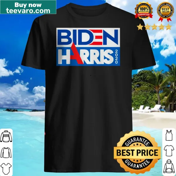 Biden Harris 2020 election shirt with bold text