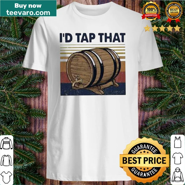 Playful vintage t-shirt combining wine and beer themes