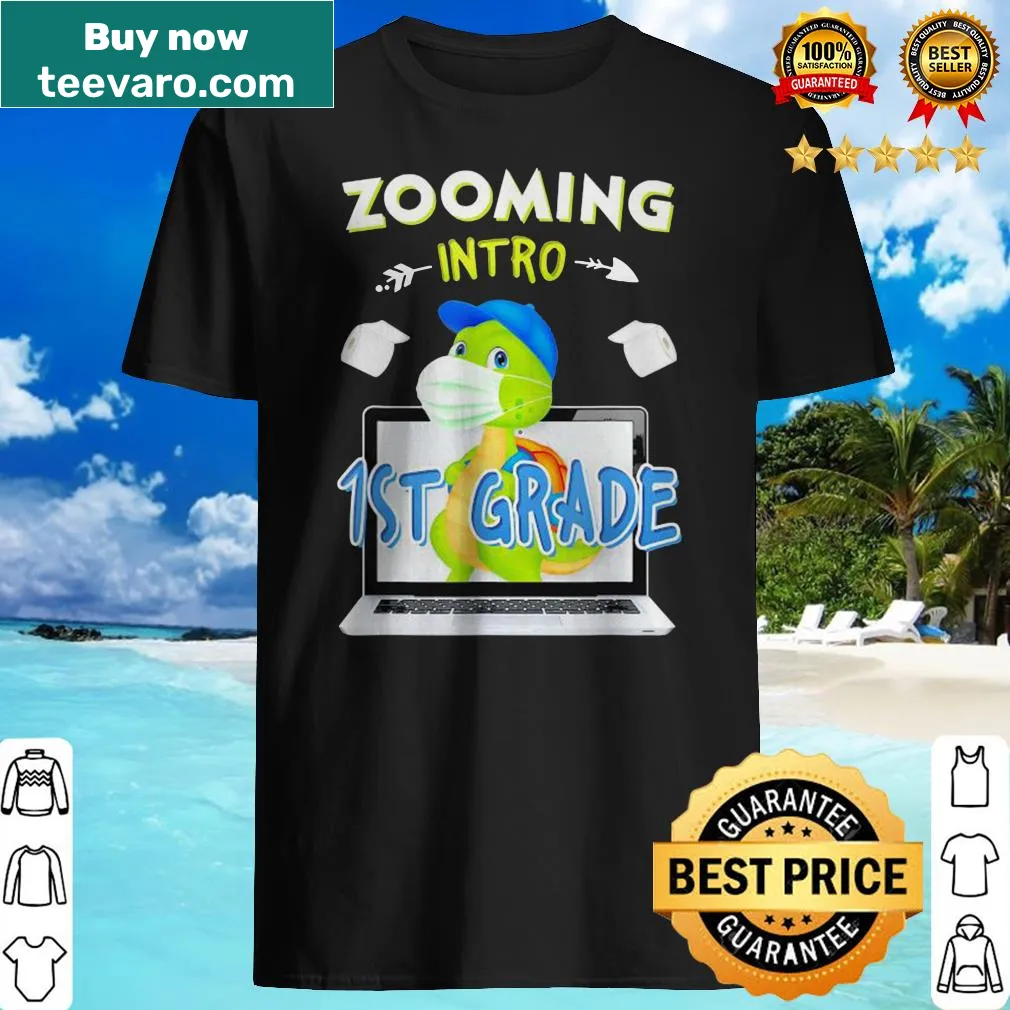 Fun first grade shirt celebrating the start of school