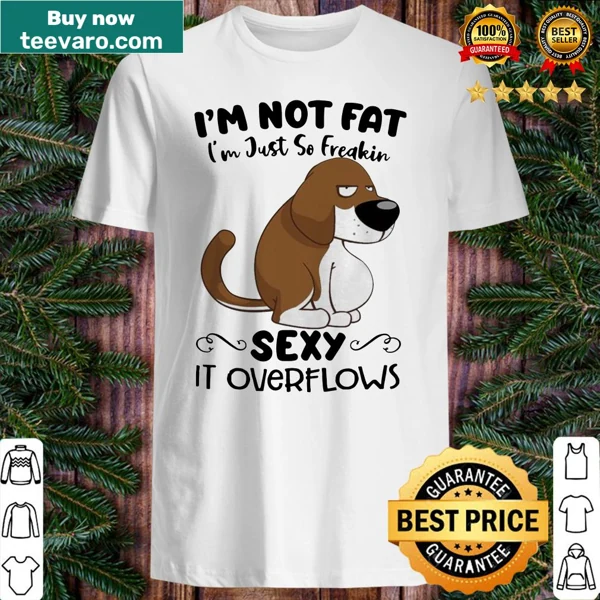 Basset Hound shirt with the funny sexy phrase