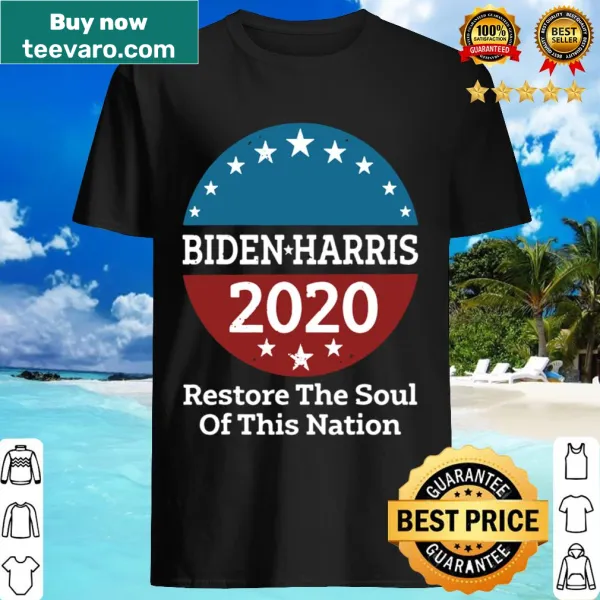 Vintage Biden Harris 2020 shirt with heartfelt message