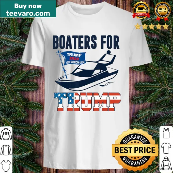 Boaters For Trump election slogan shirt
