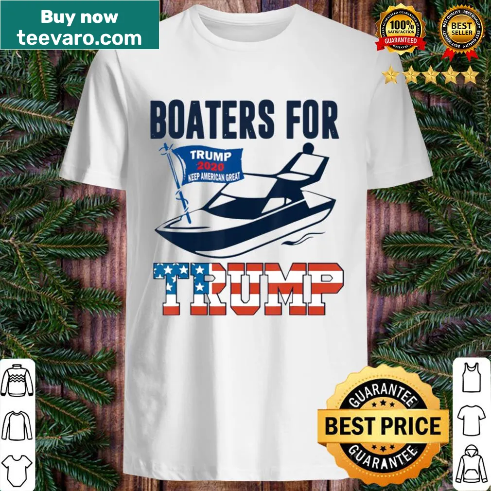 Boaters For Trump election slogan shirt