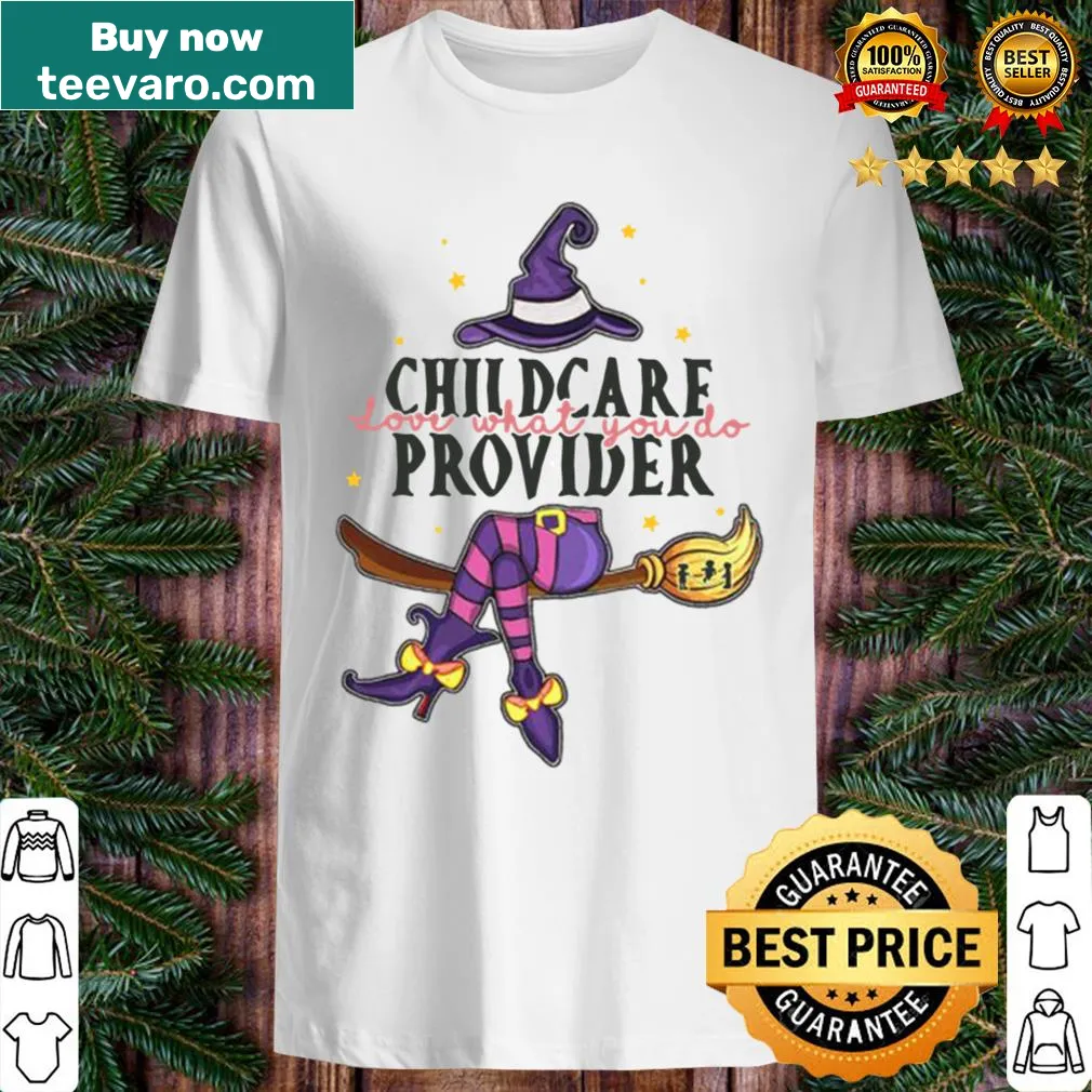 Shirt with the phrase 'Love what you do' for childcare providers