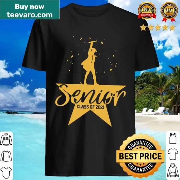 T-shirt celebrating Class of 2021 with a musical theme