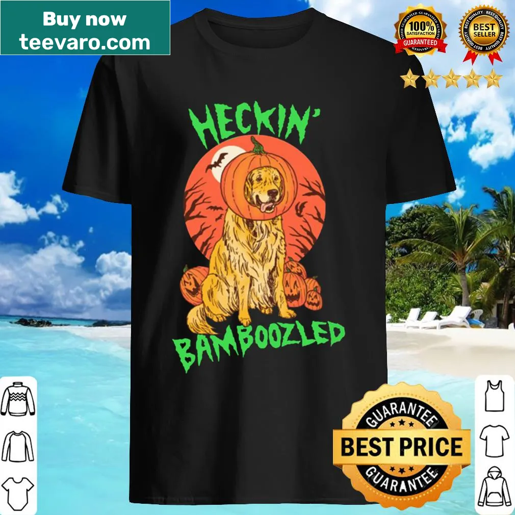 Whimsical dog-themed shirt with an illustration of a dog as a lantern.