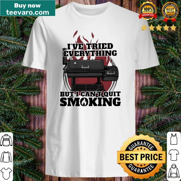 Humorous shirt about the struggle of quitting smoking