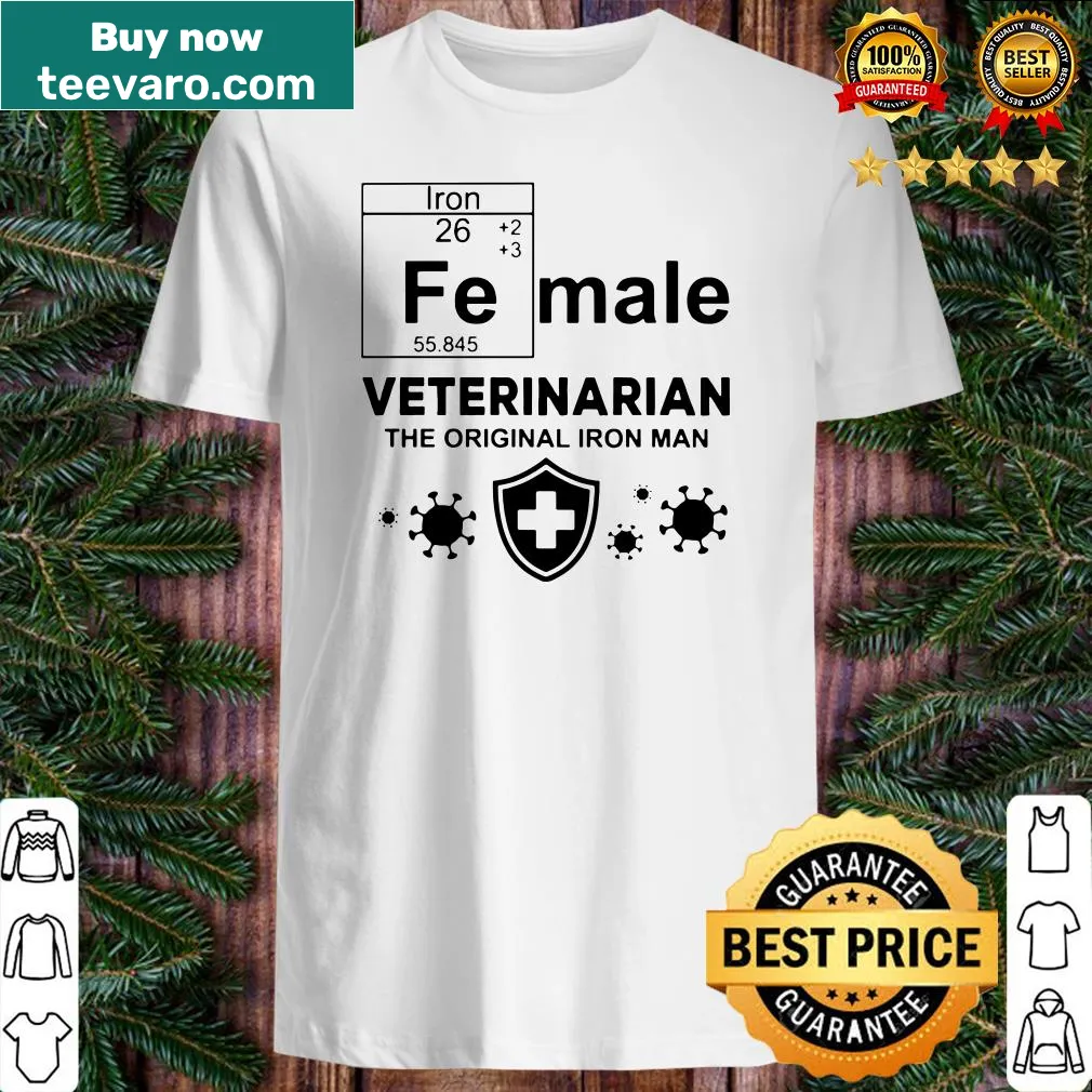 Empowering shirt for female veterinarians with bold text