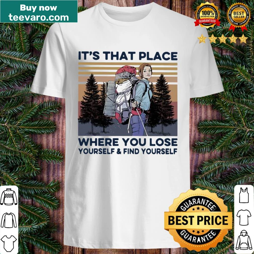 Vintage-style T-shirt with mountain climbing phrase