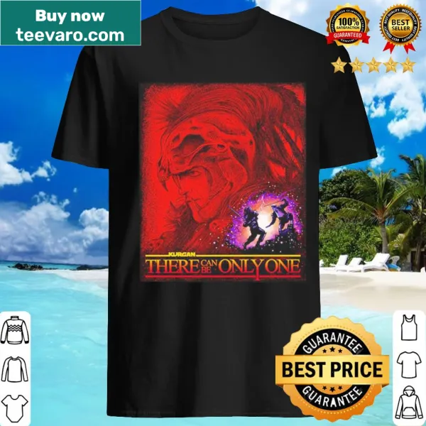 Graphic shirt featuring Kurgan's famous quote from popular culture