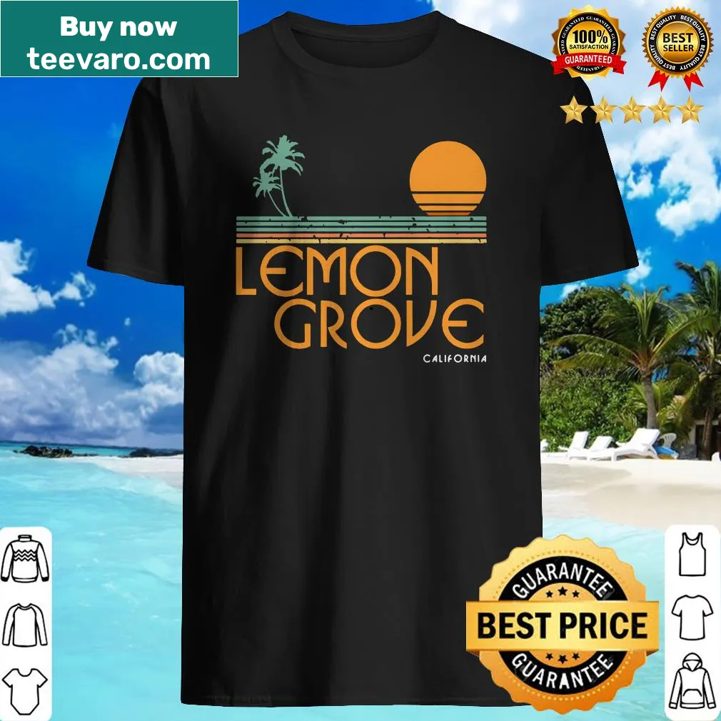 T-shirt celebrating Lemon Grove, California
