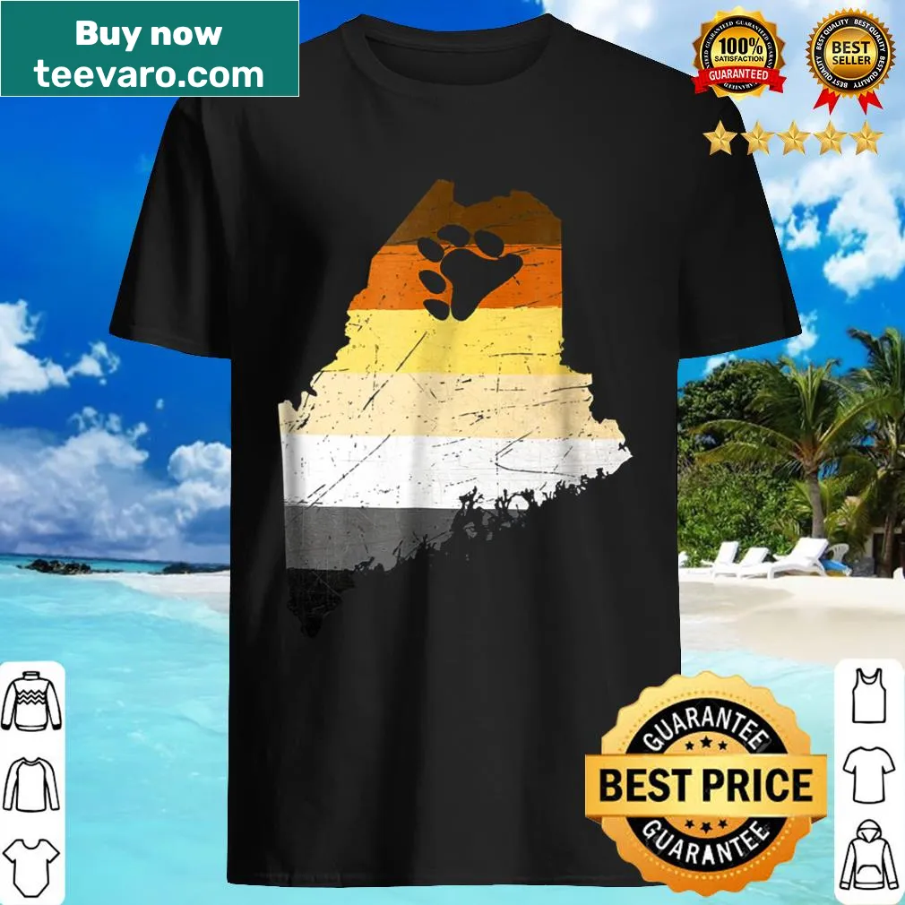Gay Bear Pride Flag design on a shirt