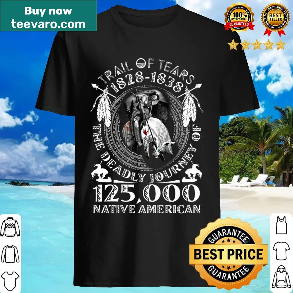 Shirt honoring the Native American Trail of Tears