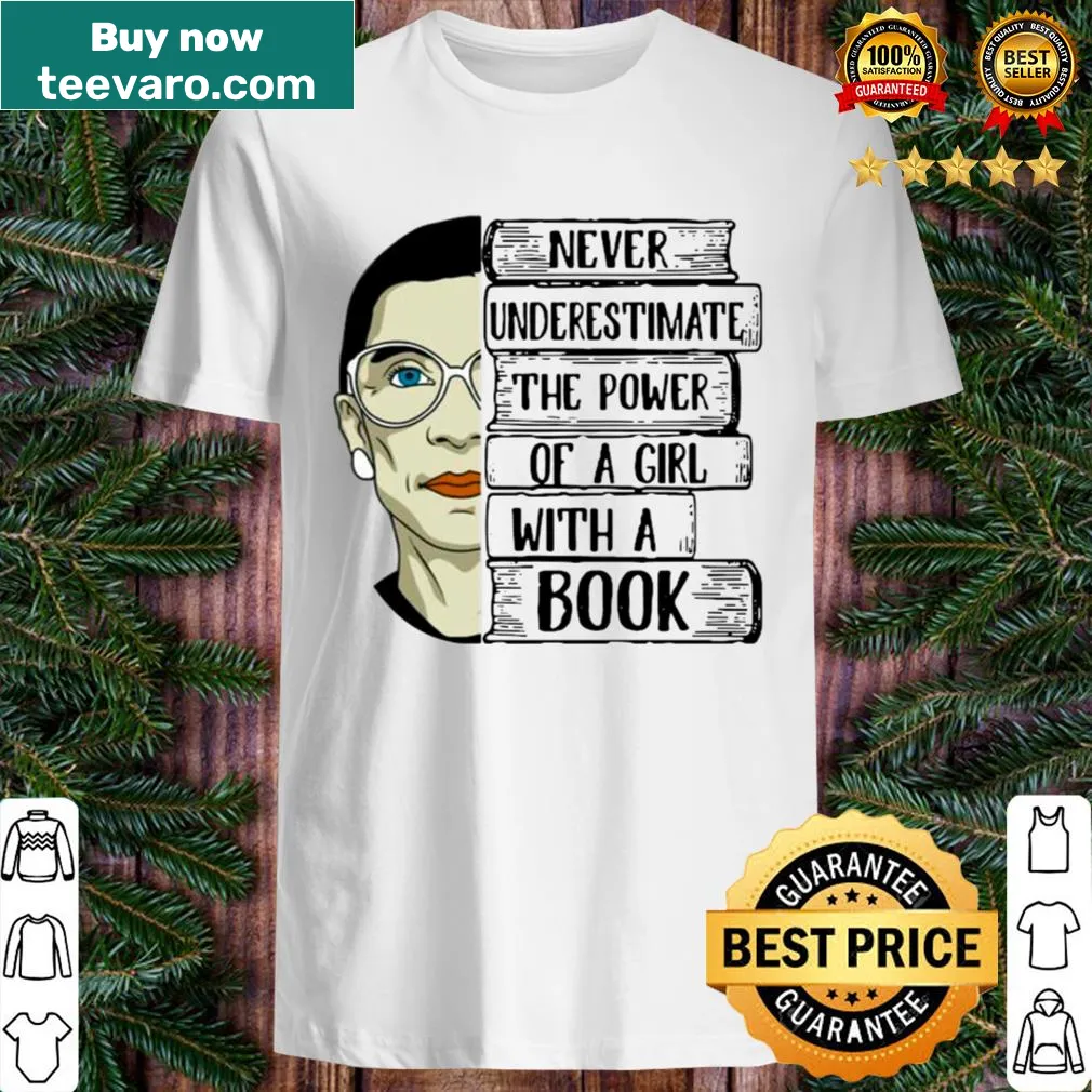 Inspirational shirt featuring Ruth Bader Ginsburg quote