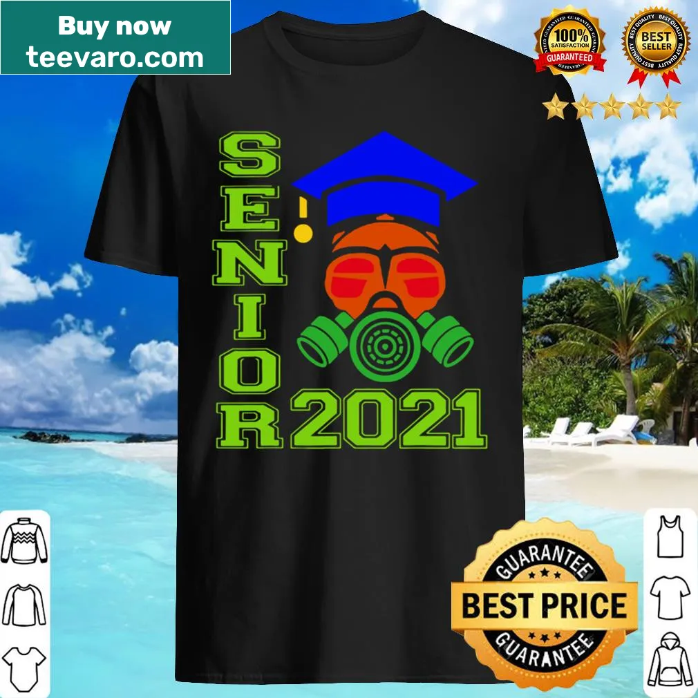 Graduation shirt for Class of 2021 with pandemic theme