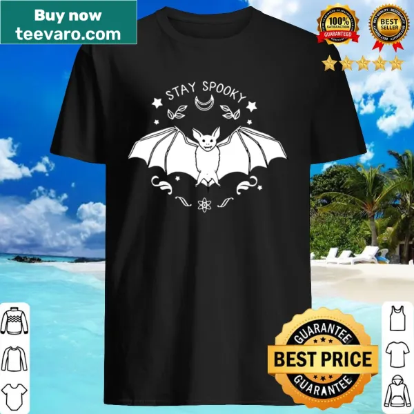 Whimsical bat illustration for Halloween-themed shirt