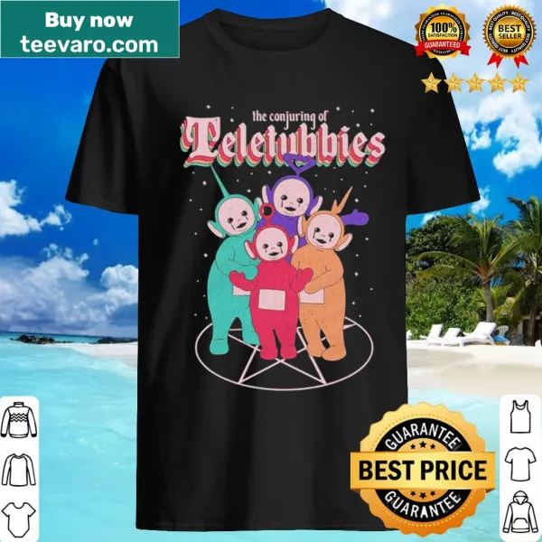 Charming graphic featuring the Teletubbies in a playful design.