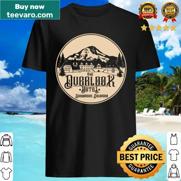 Vintage-style shirt featuring the Querloor Hotel graphic from Sidewinder, Colorado