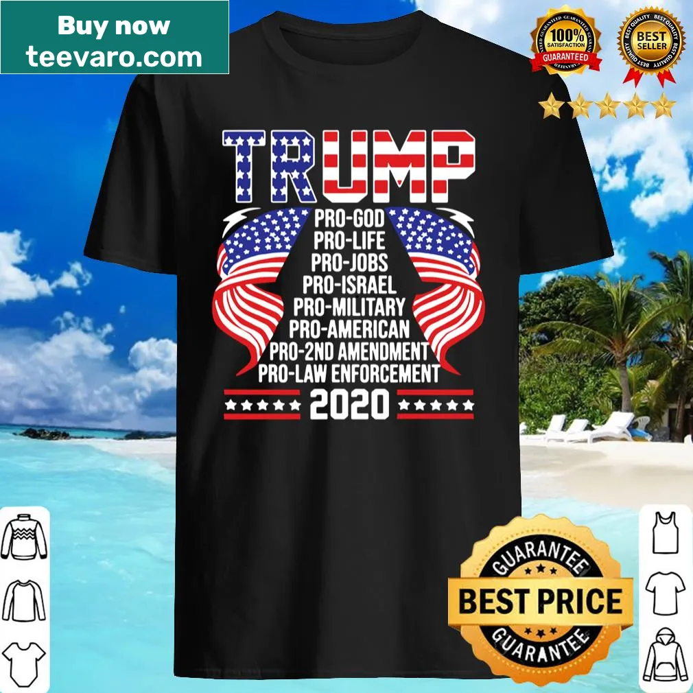 Patriotic shirt showcasing pro-God and pro-life values