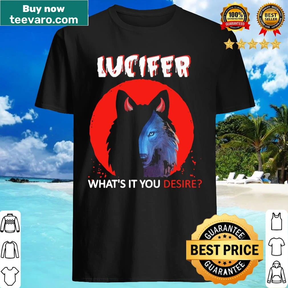 Mystical wolf and moon themed shirt with fantasy elements