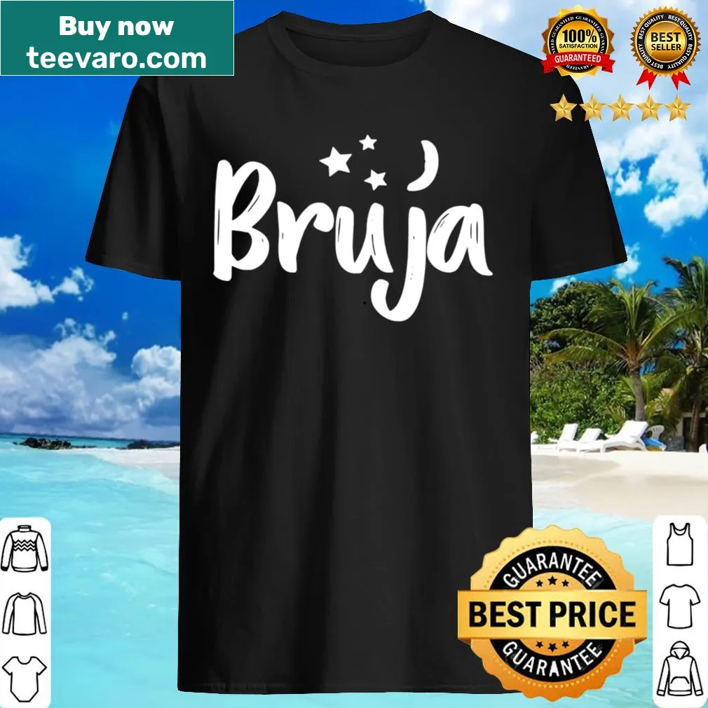 Latina witch-themed Halloween shirt celebrating culture and magic